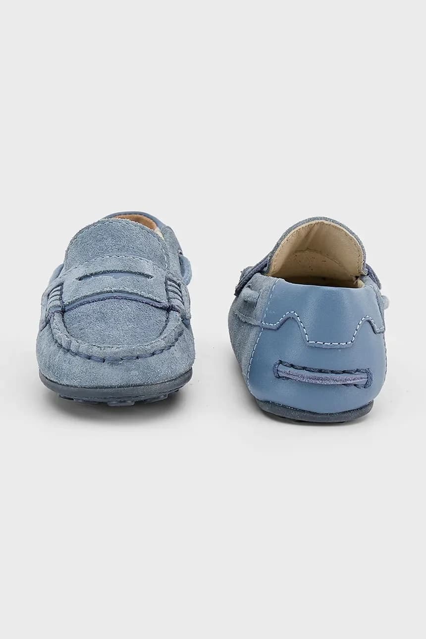 Детские замшевые мокасины - фото 2