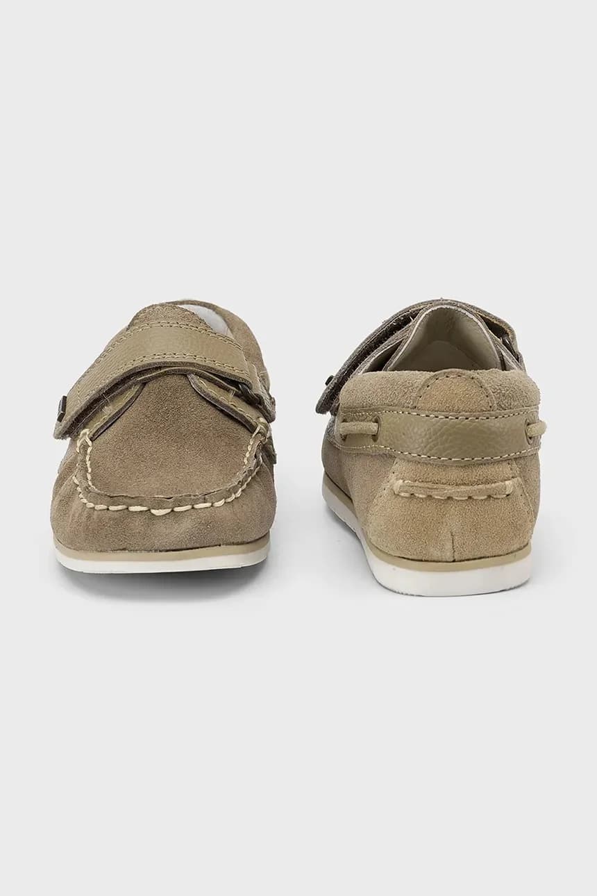 Детские замшевые мокасины - фото 2