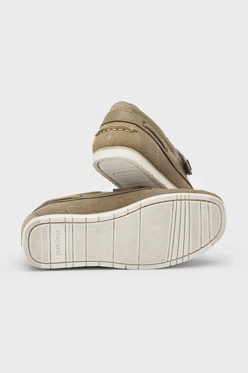 Детские замшевые мокасины - фото 3