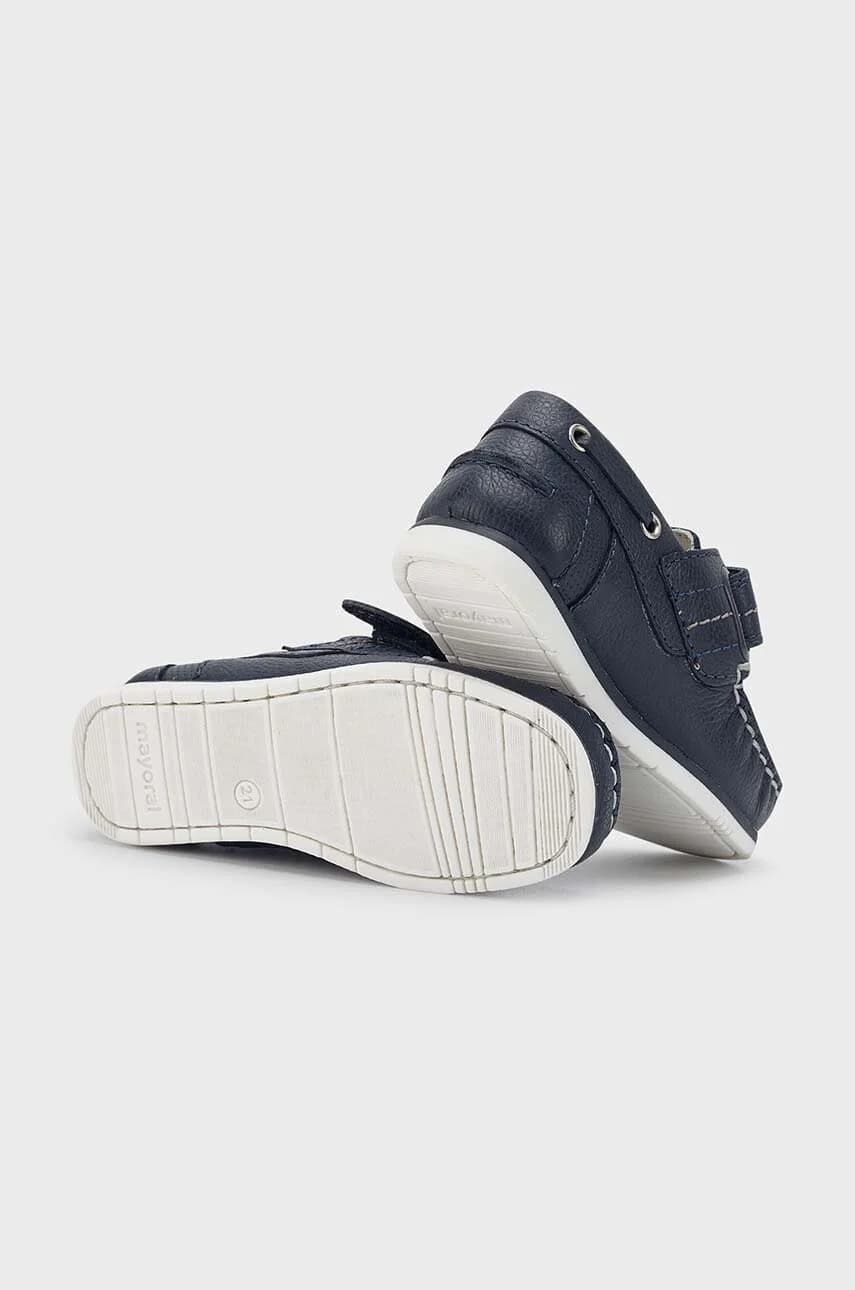 Детские кожаные мокасины - фото 4