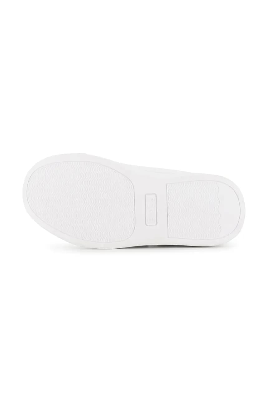 Детские кожаные кроссовки - фото 5