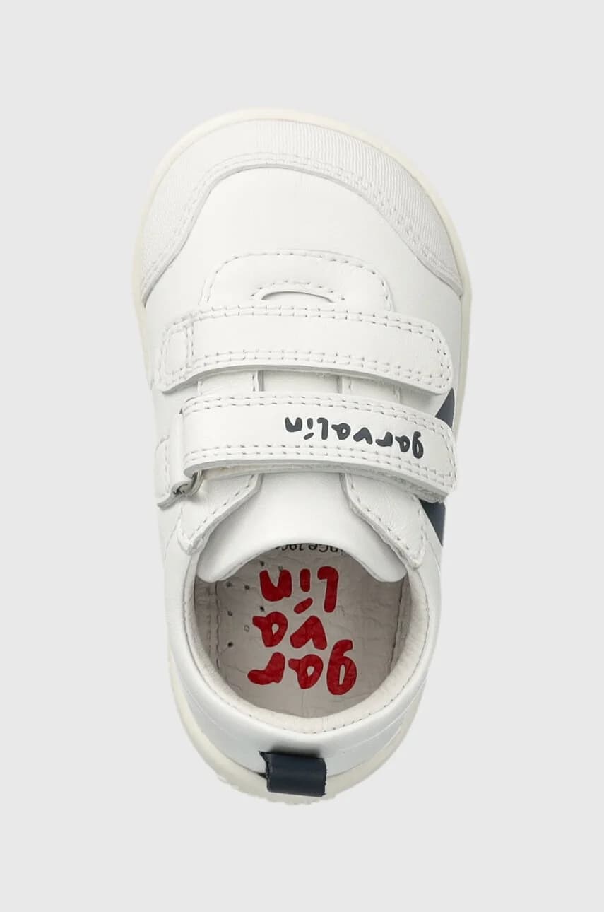 Детские кожаные кроссовки - фото 4