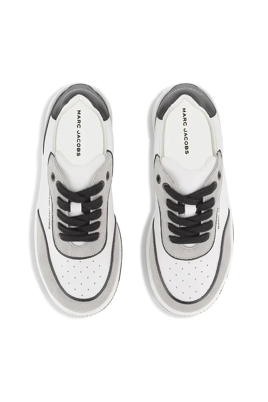 Детские кожаные кроссовки - фото 5