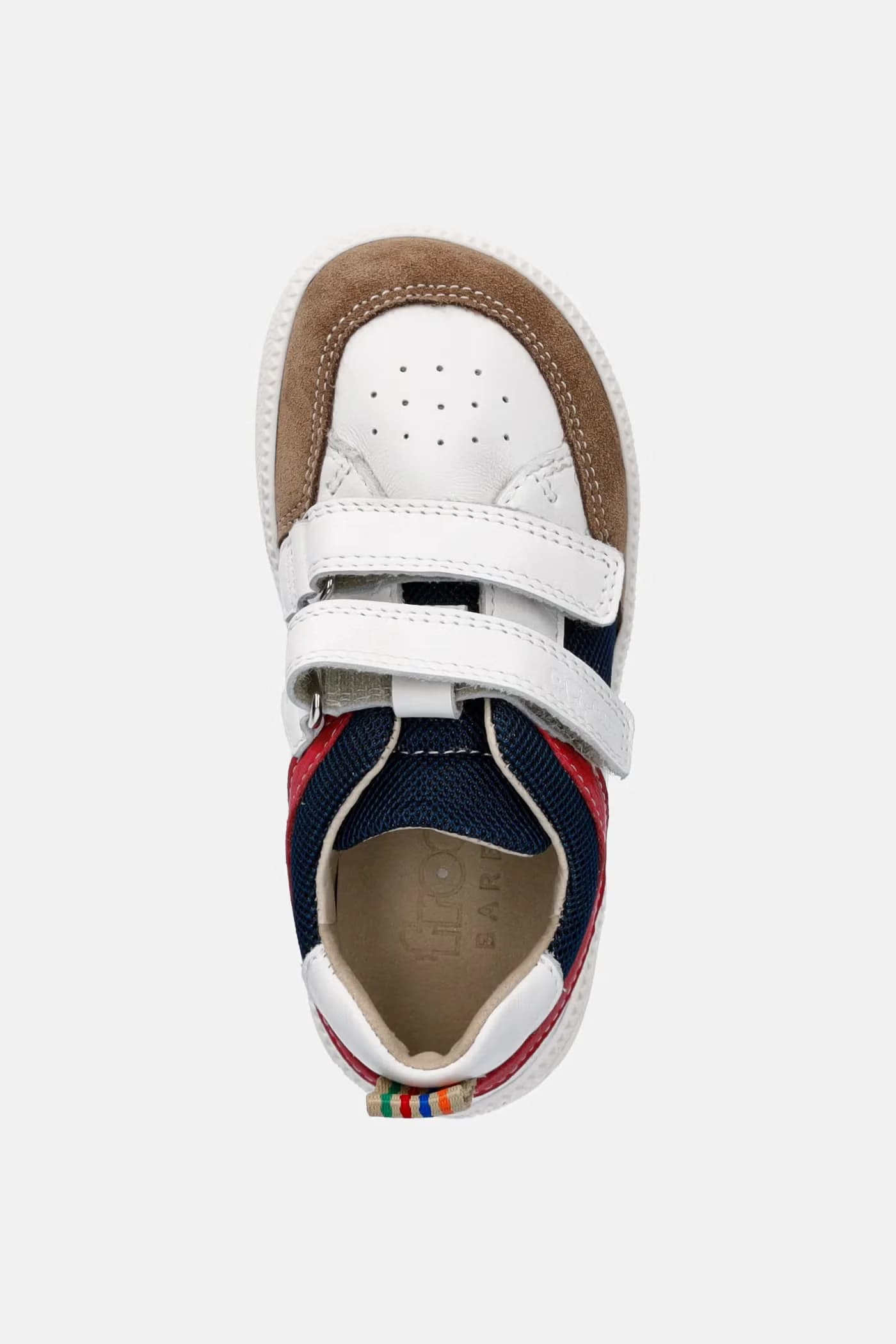 Детские кожаные кроссовки ZERU LOOP BAREFOOT - фото 4