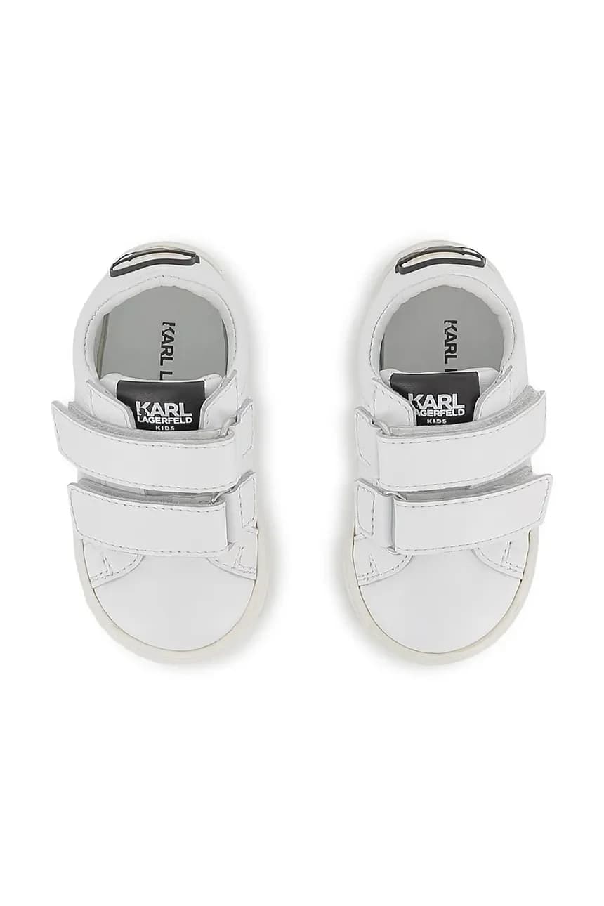 Детские кожаные кроссовки - фото 4