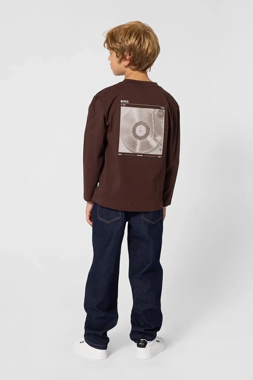 Детские кожаные кроссовки - фото 7