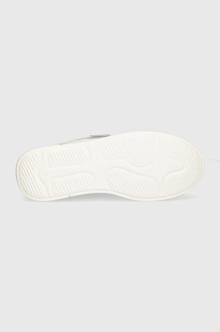 Детские кожаные кроссовки - фото 5