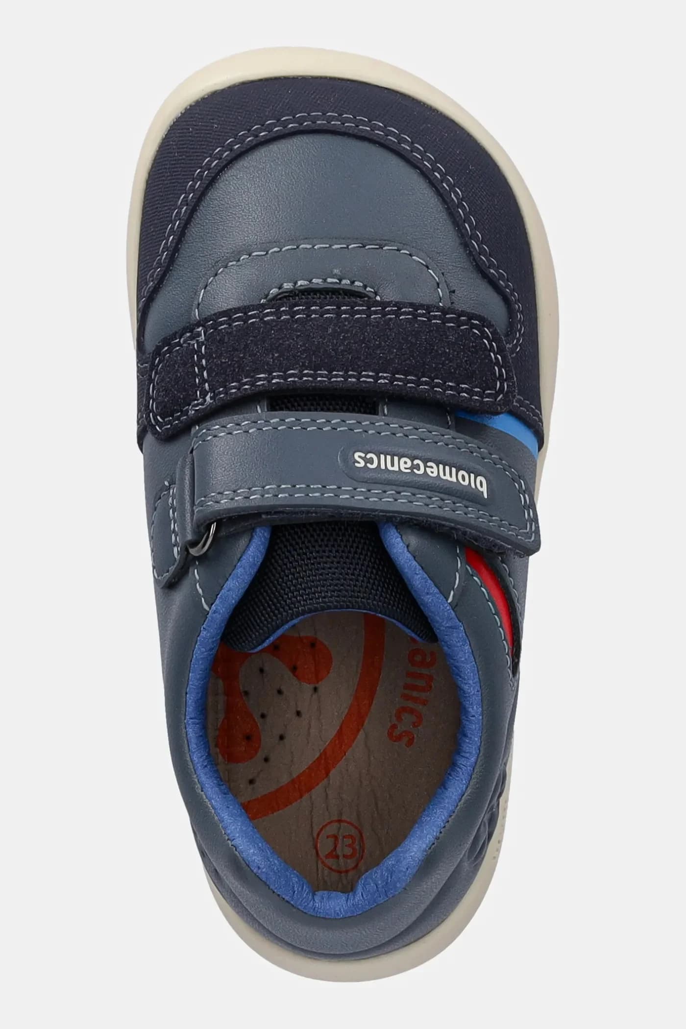 Детские кожаные кроссовки - фото 4