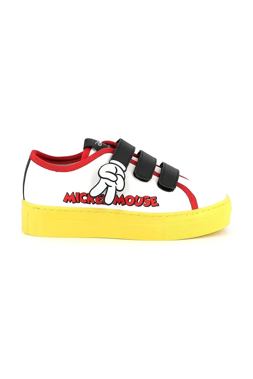 Детские кожаные кроссовки - фото 2