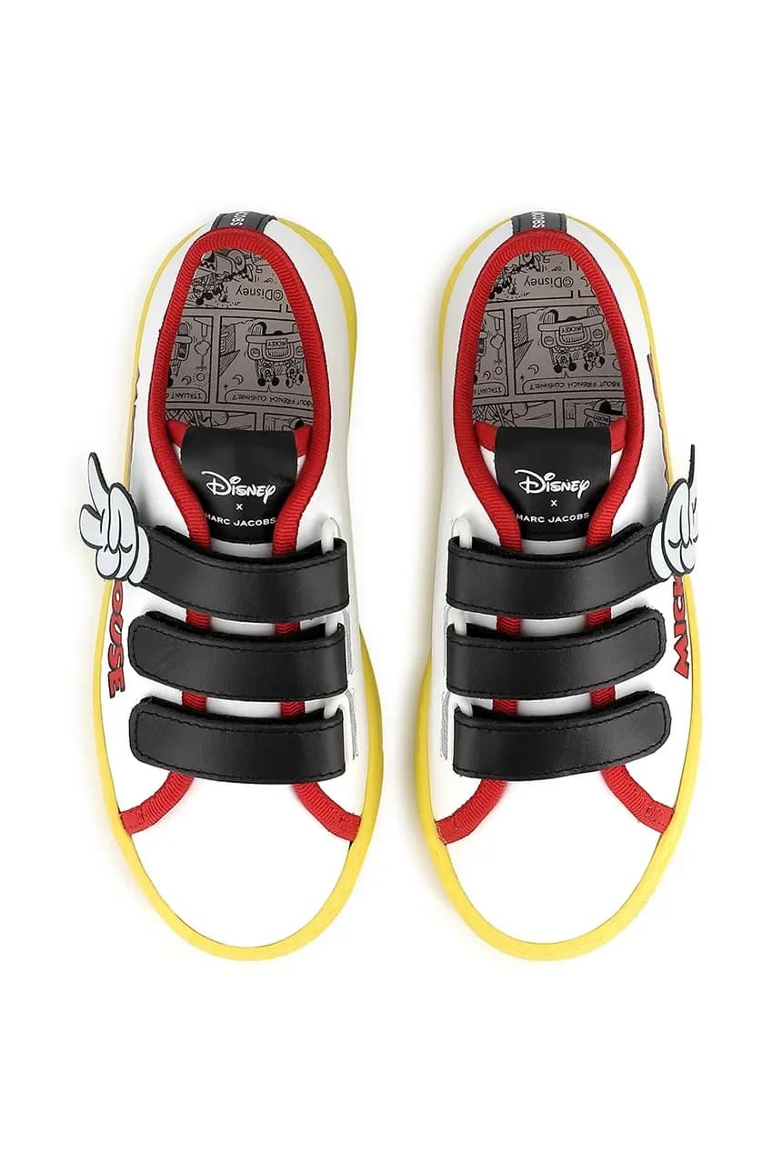 Детские кожаные кроссовки - фото 4