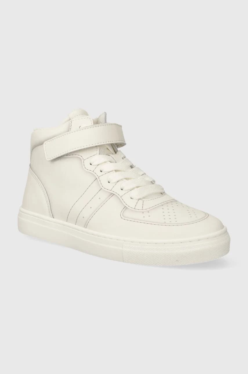 Детские кожаные кроссовки - фото 2