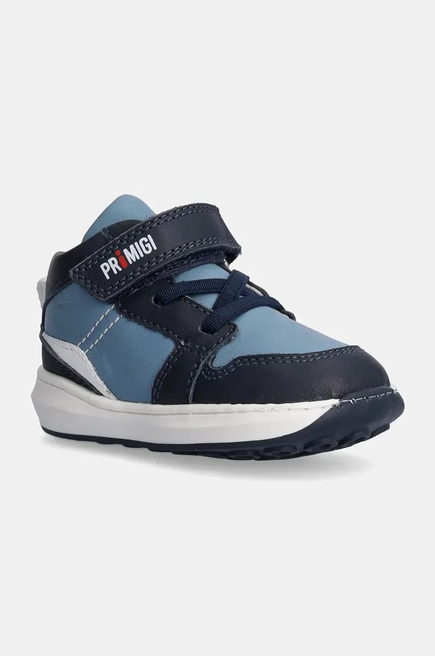 Детские кожаные кроссовки