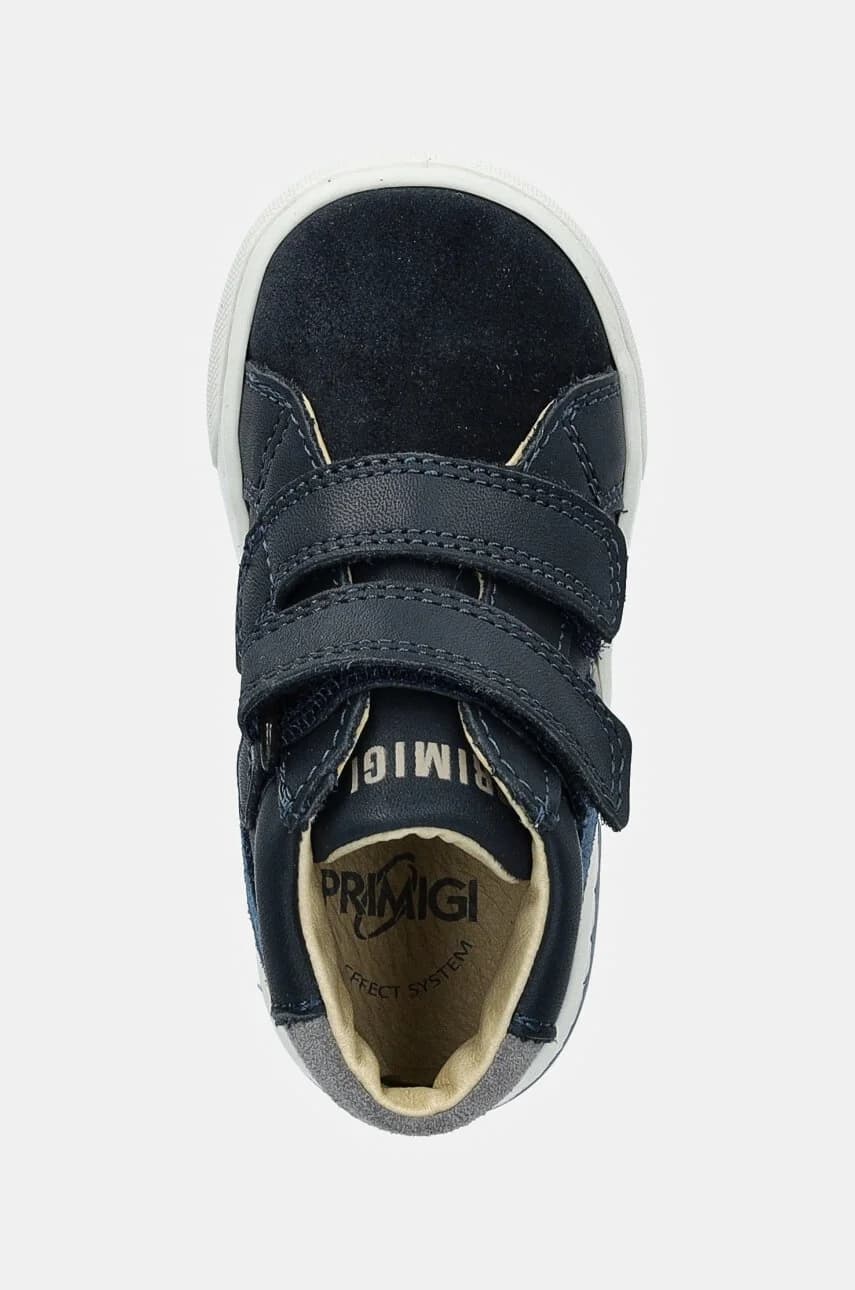 Детские кожаные кроссовки - фото 4