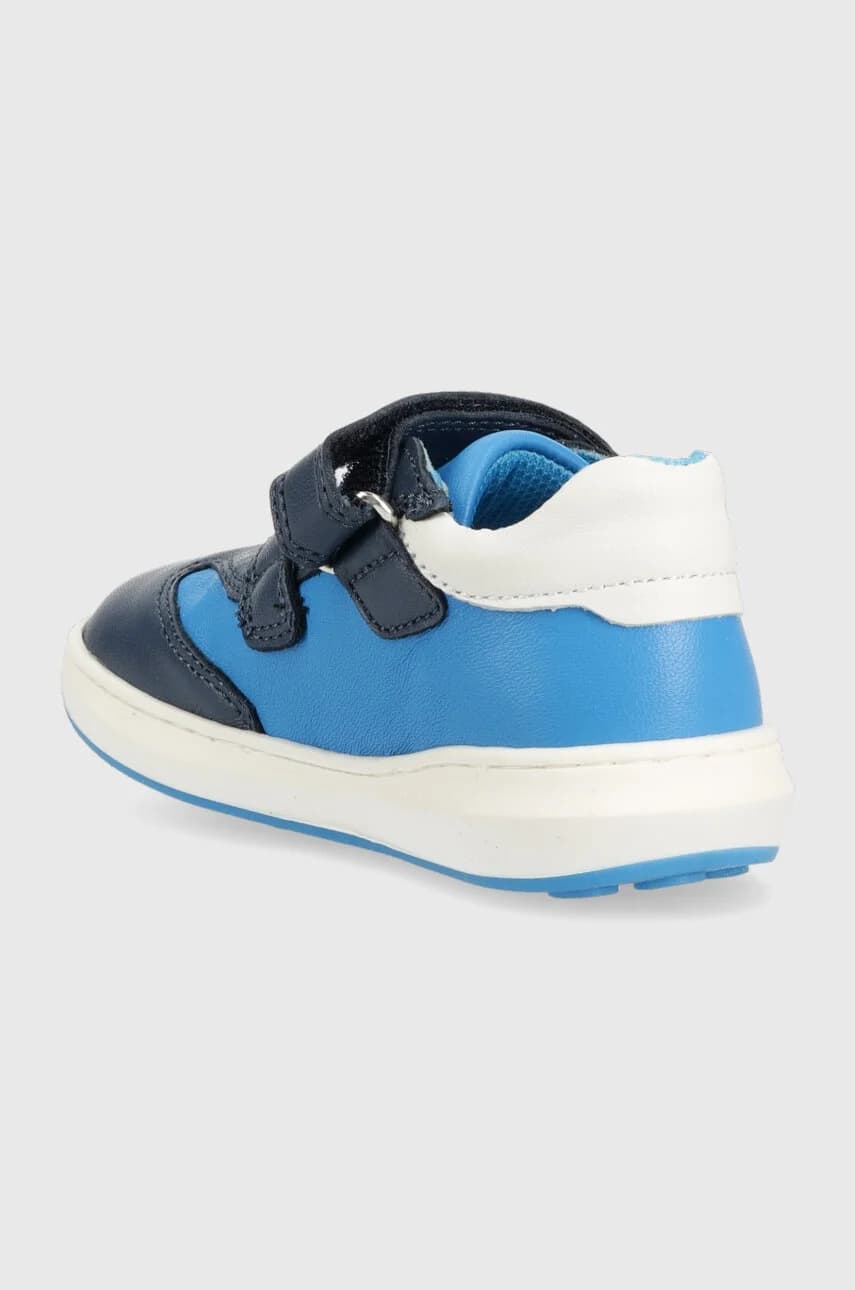 Детские кожаные кроссовки - фото 3