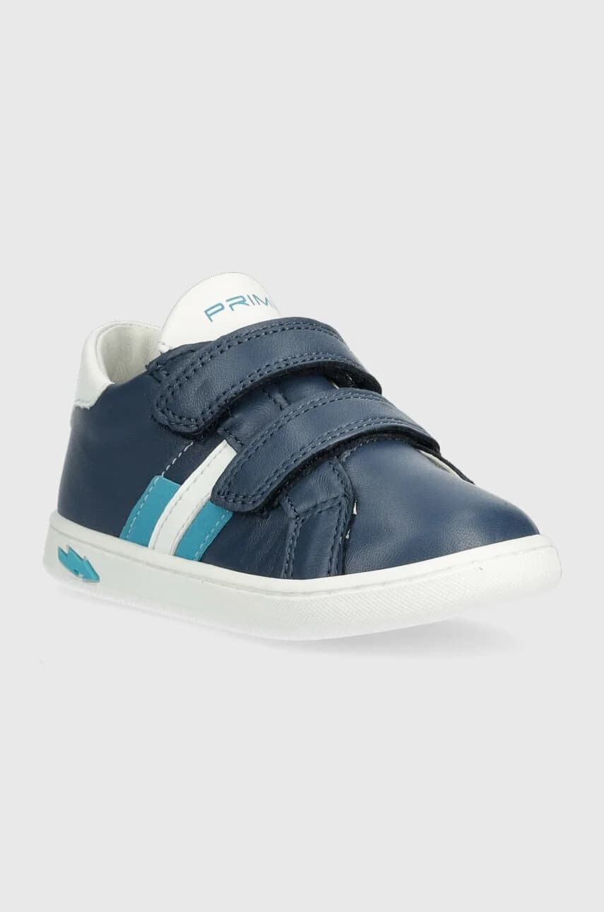 Детские кожаные кроссовки - фото 2