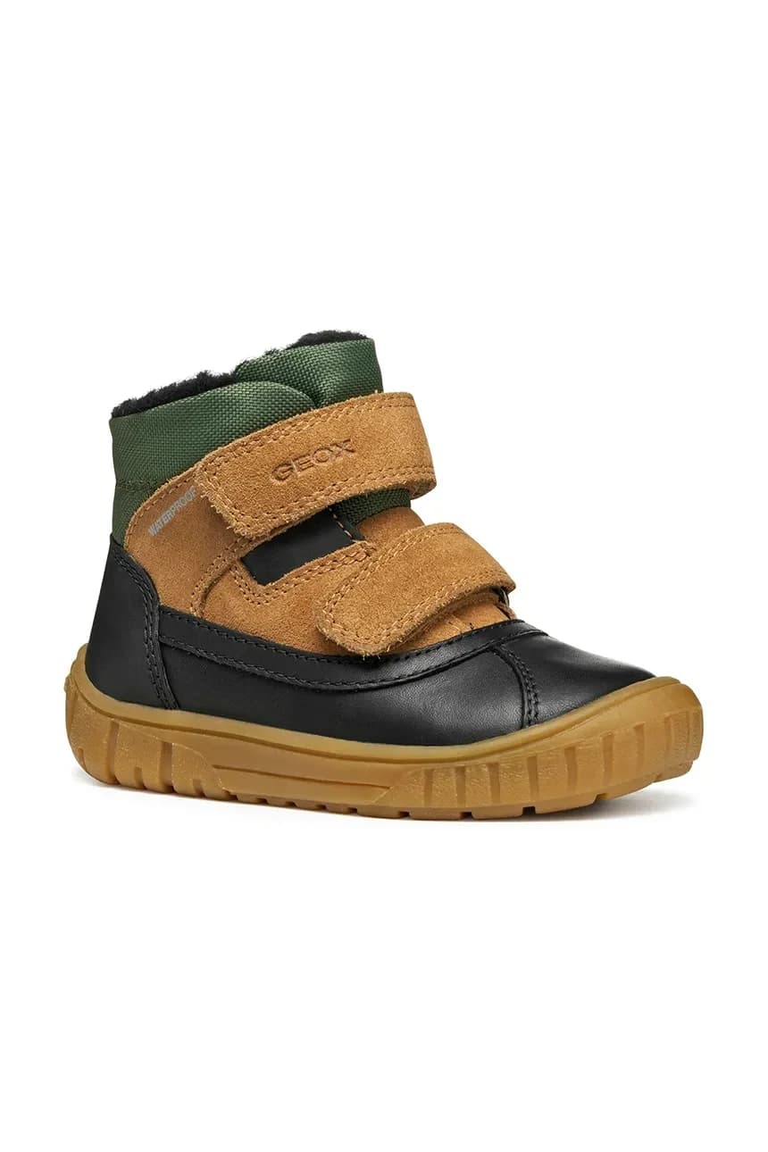 Детская кожаная зимняя обувь OMAR