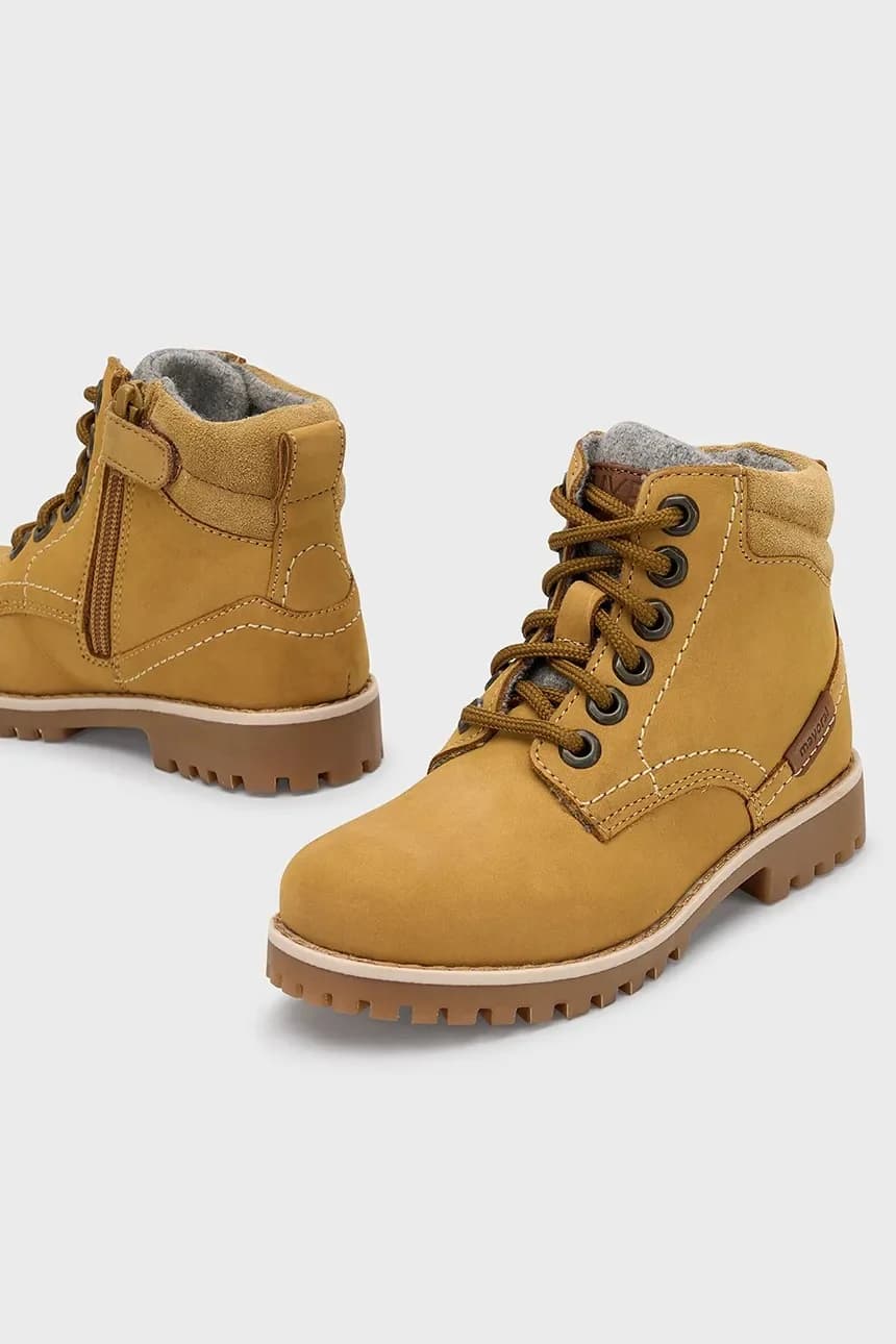 Детская зимняя обувь из нубука - фото 2