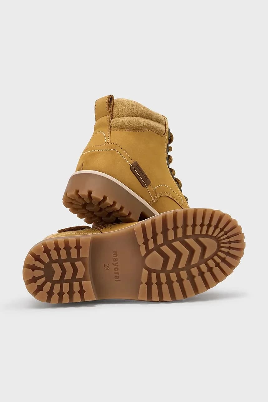 Детская зимняя обувь из нубука - фото 3