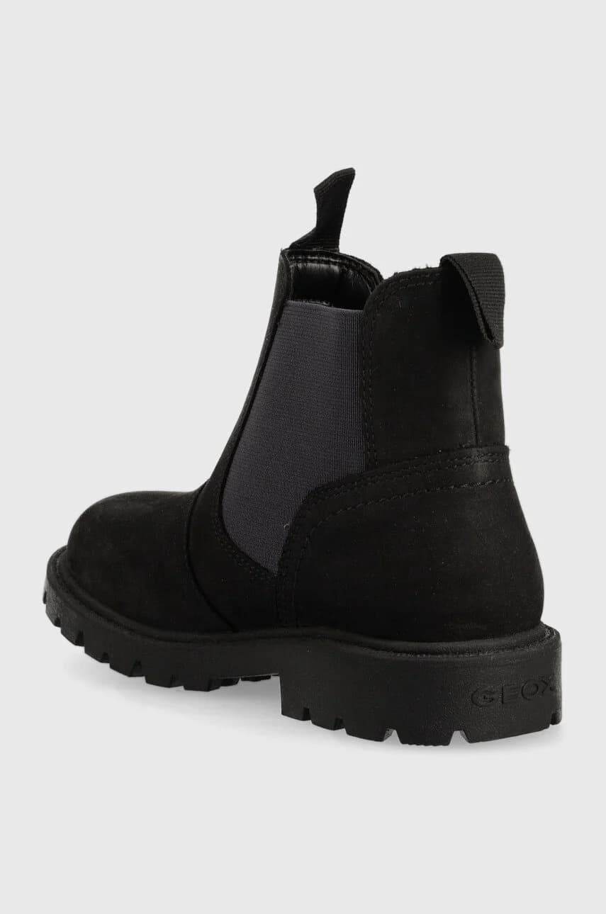 Детские замшевые ботинки челси - фото 3