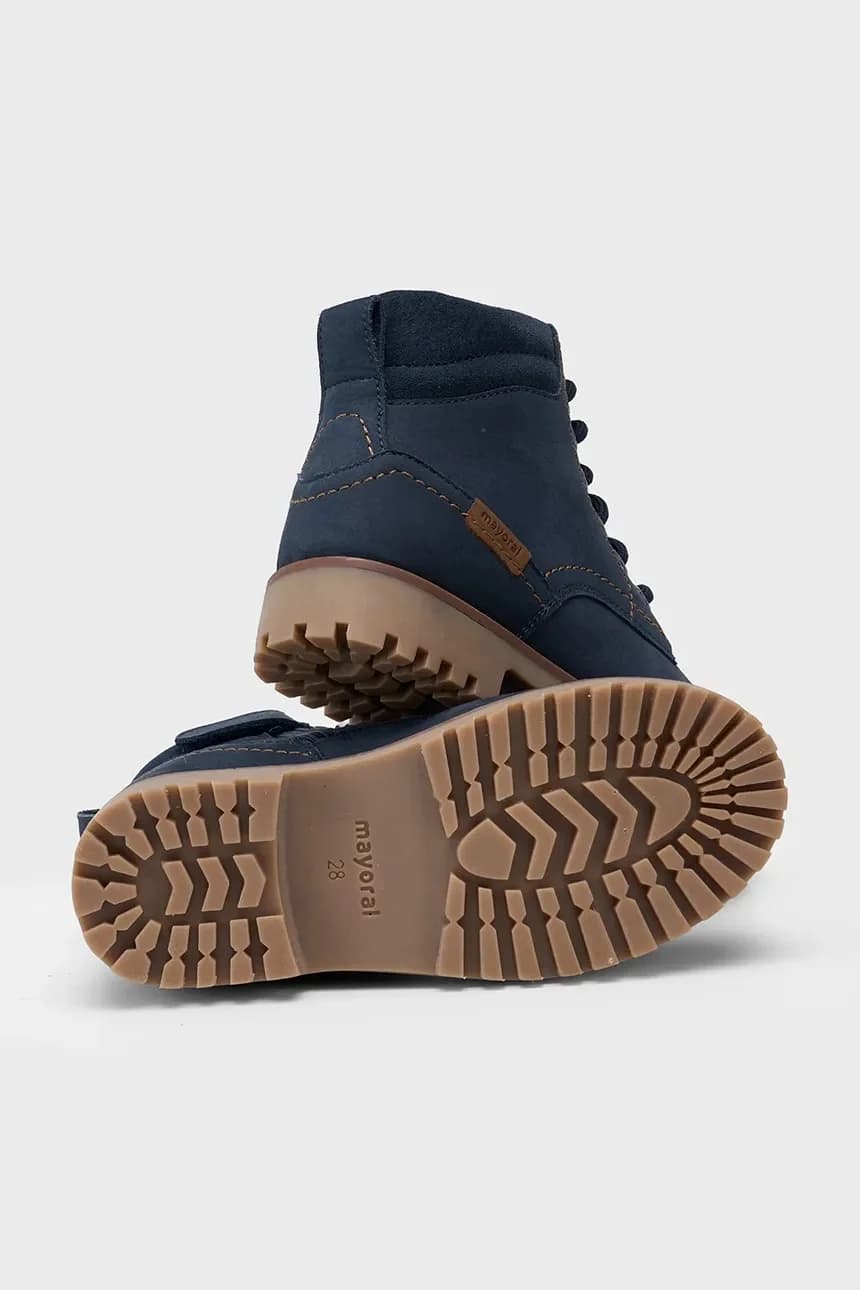 Детская зимняя обувь из нубука - фото 3