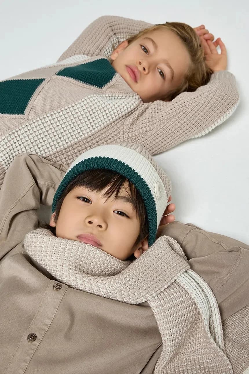 Детская шапка из смесовой шерсти - фото 9