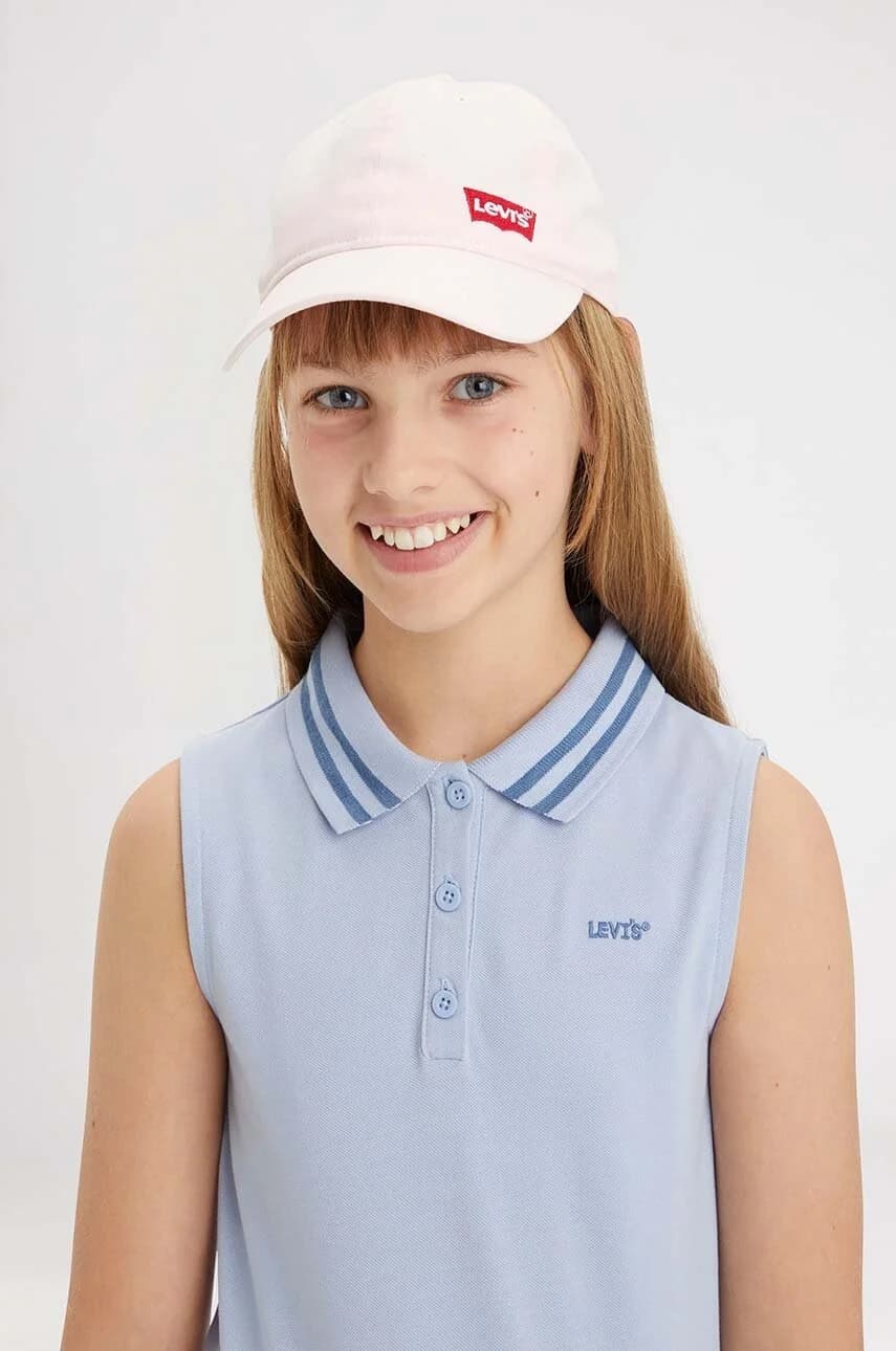 Детская хлопковая бейсболка LAN RICHMOND BATWING CURVE BRI - фото 7