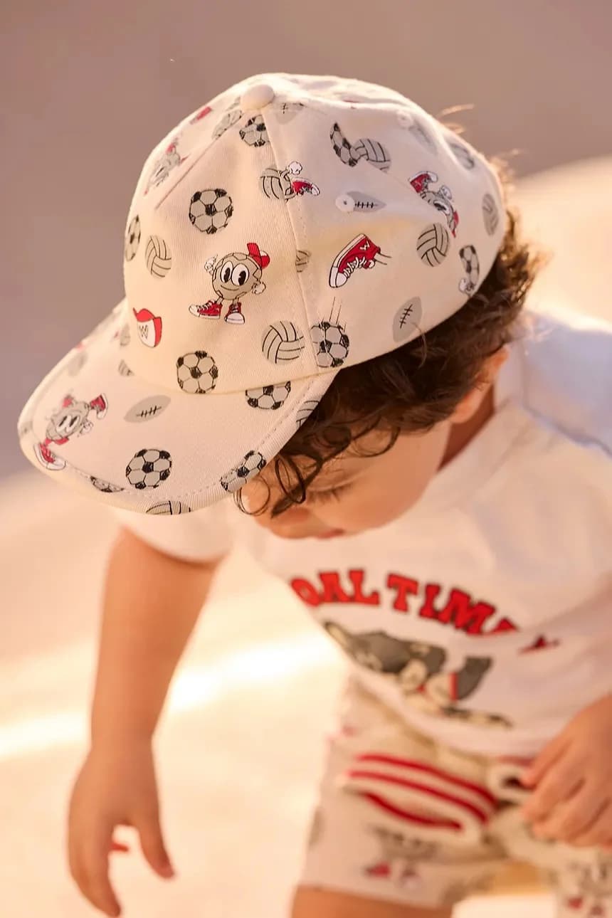 Детская хлопковая бейсболка.