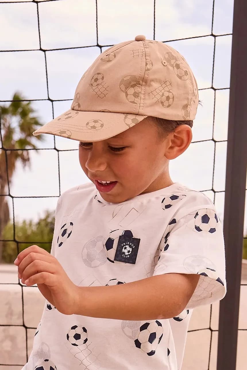 Детская хлопковая бейсболка.