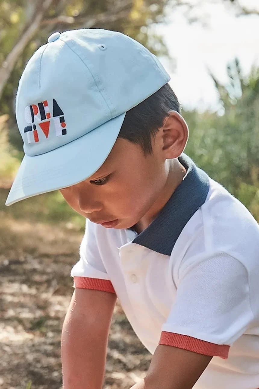 Детская хлопковая бейсболка.