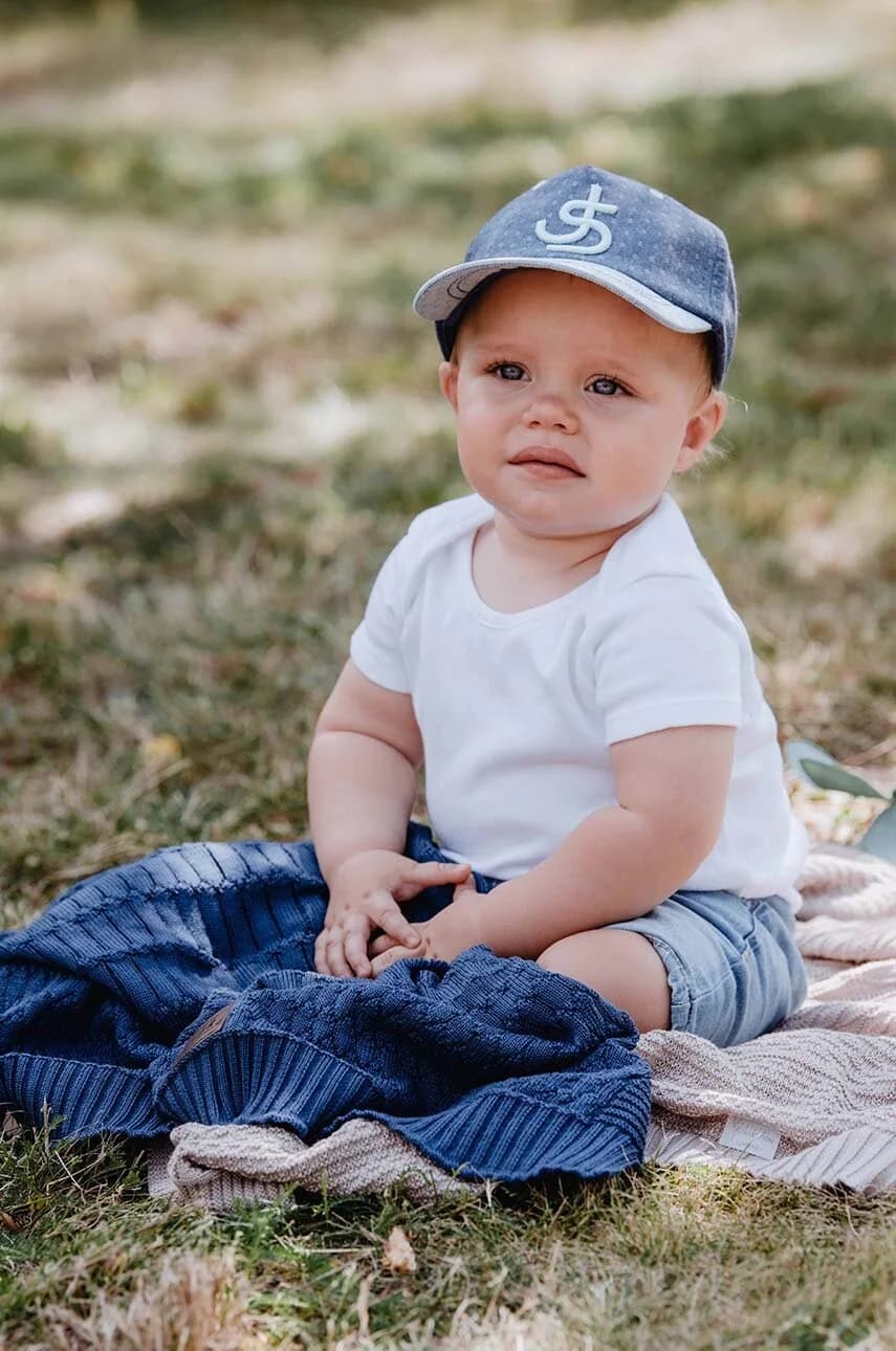 Детская хлопковая бейсболка. - фото 3