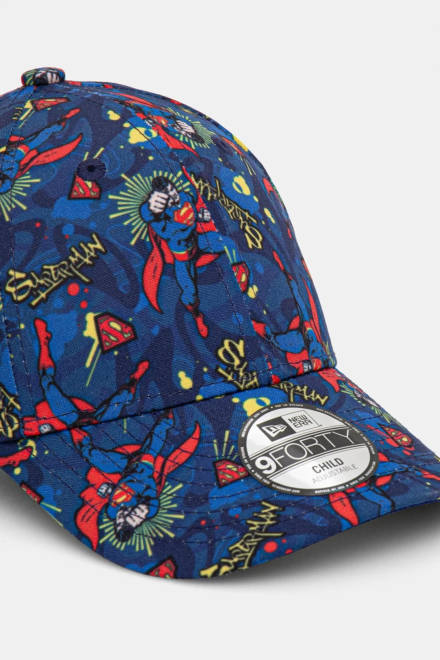 Детская бейсболка СУПЕРМАН - фото 2