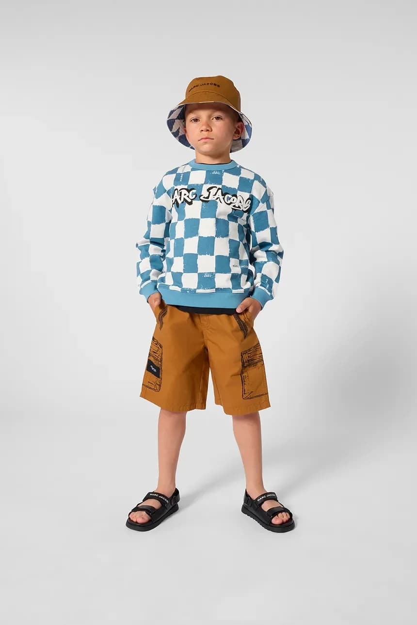 Детская двусторонняя шапка из хлопка. - фото 8