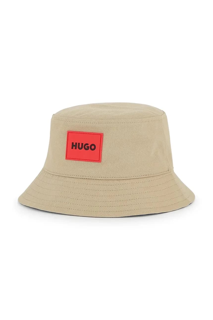 Детская двусторонняя шапка из хлопка. - фото 3