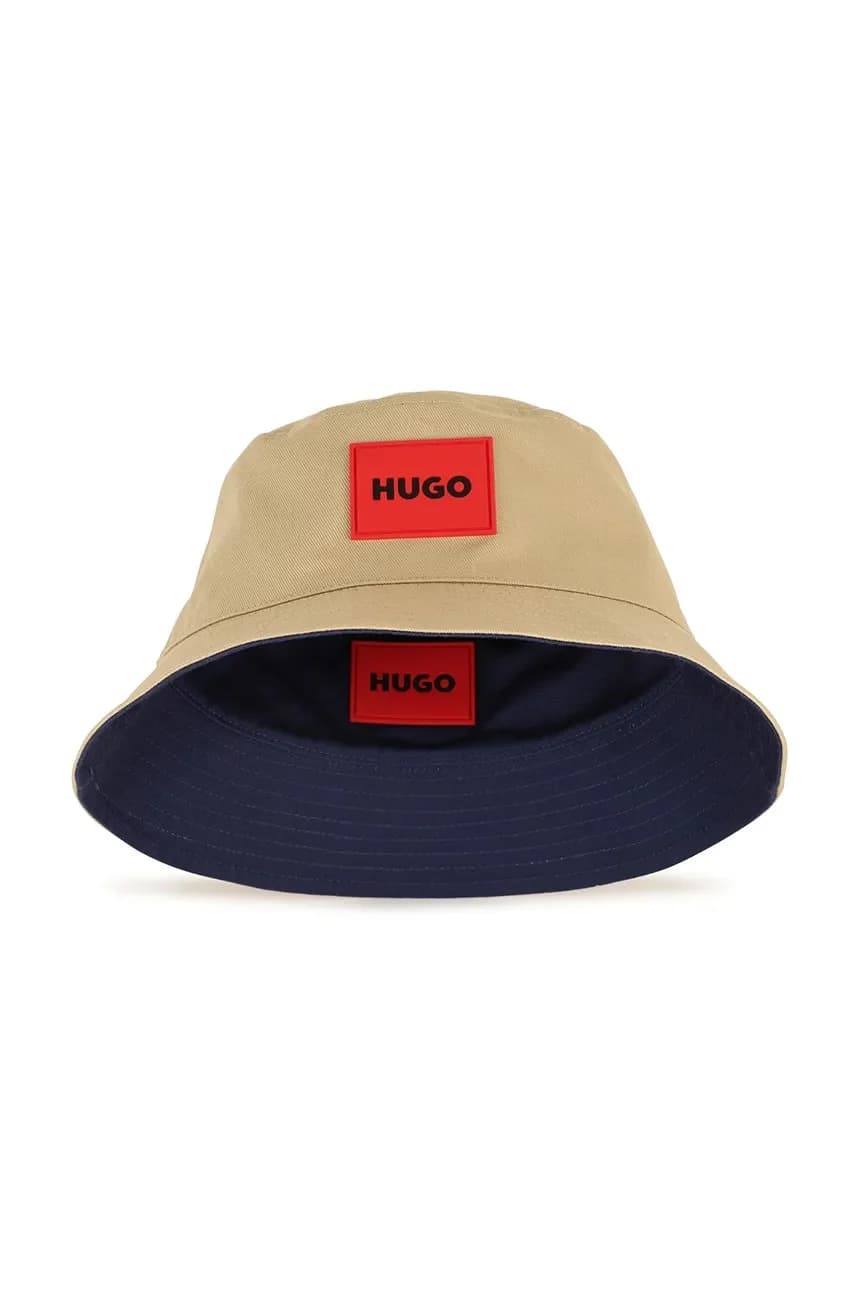 Детская двусторонняя шапка из хлопка. - фото 5