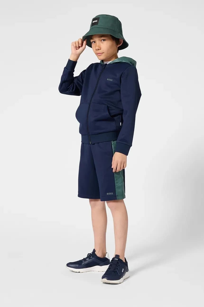 Детская двусторонняя шапка из хлопка. - фото 7