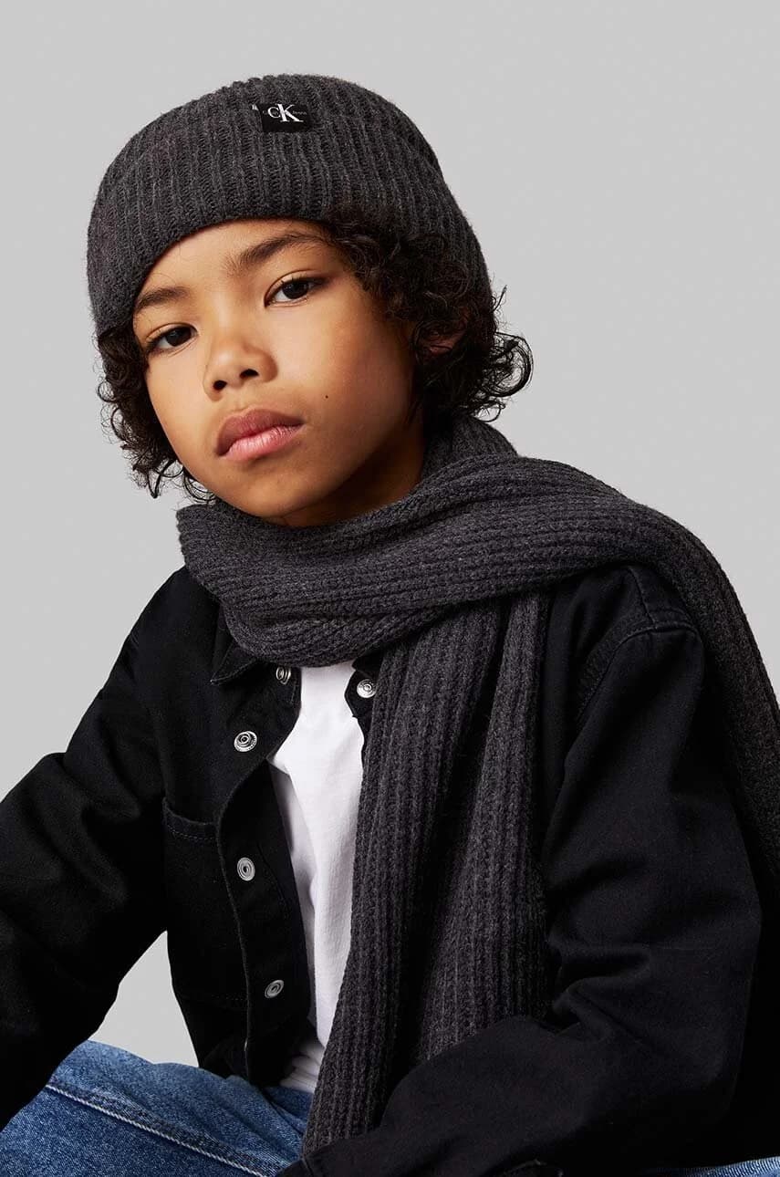 Детская шапочка и шарф