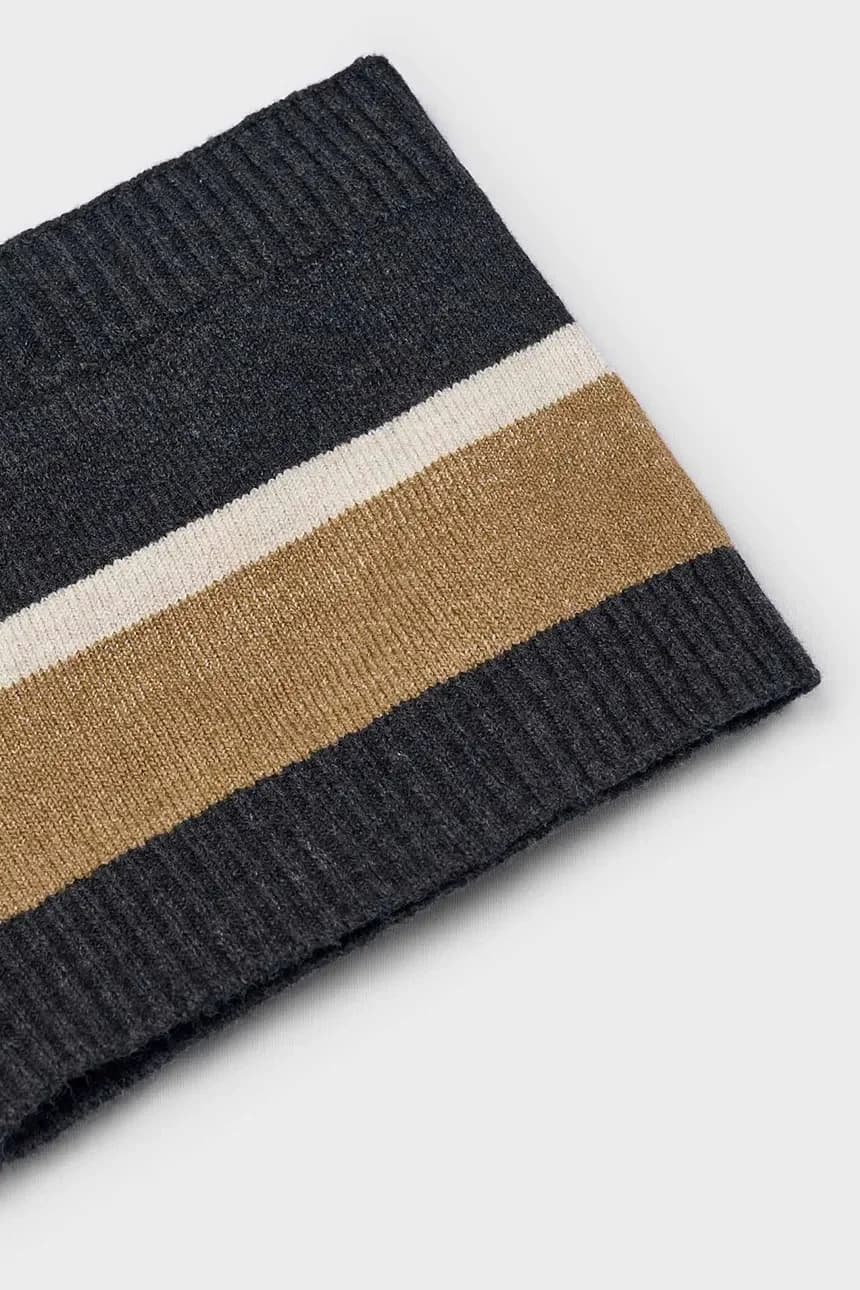 Детская шапочка и шарф - фото 4