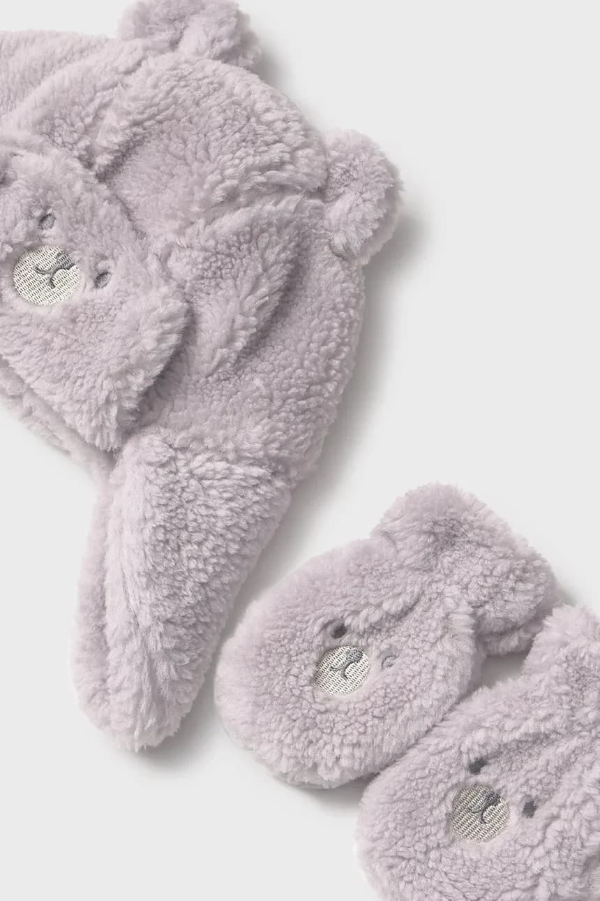 Детская шапочка и перчатки - фото 2