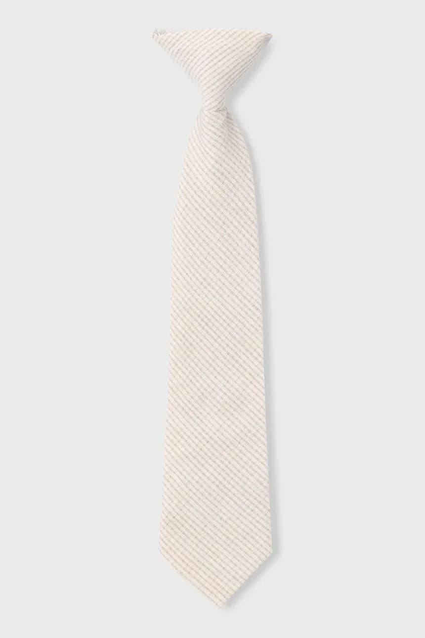 Детский галстук из смесового льна