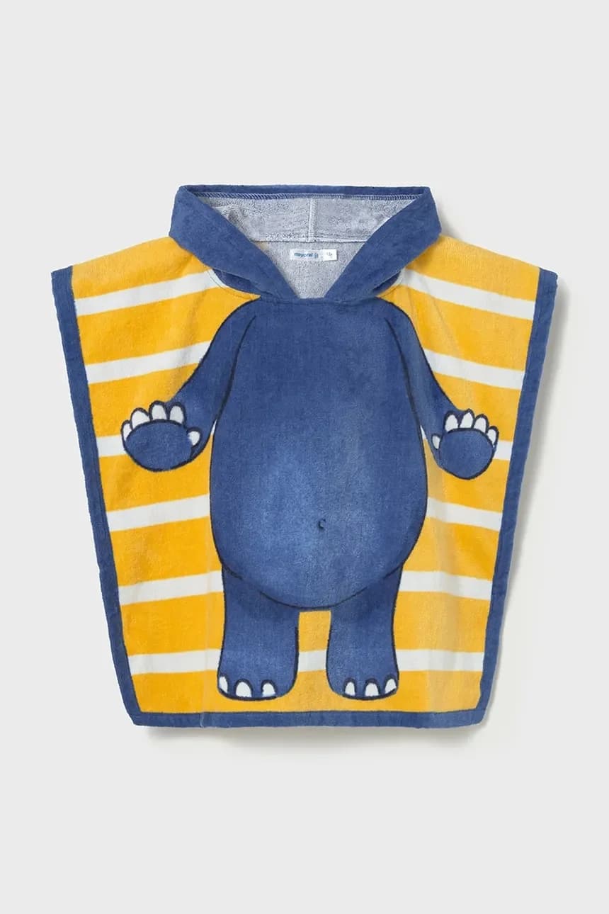 Детское полотенце с капюшоном.