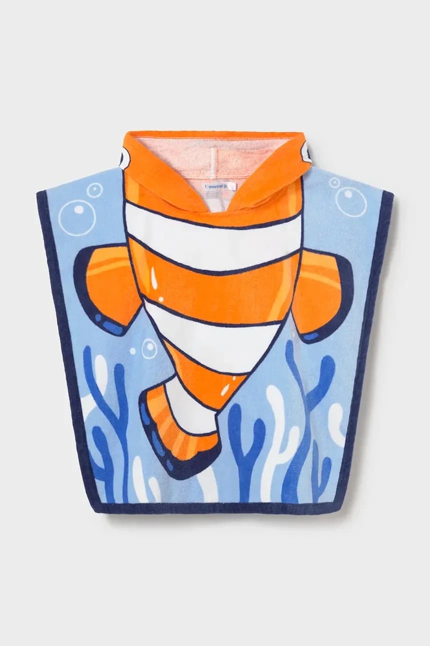 Детское полотенце с капюшоном.