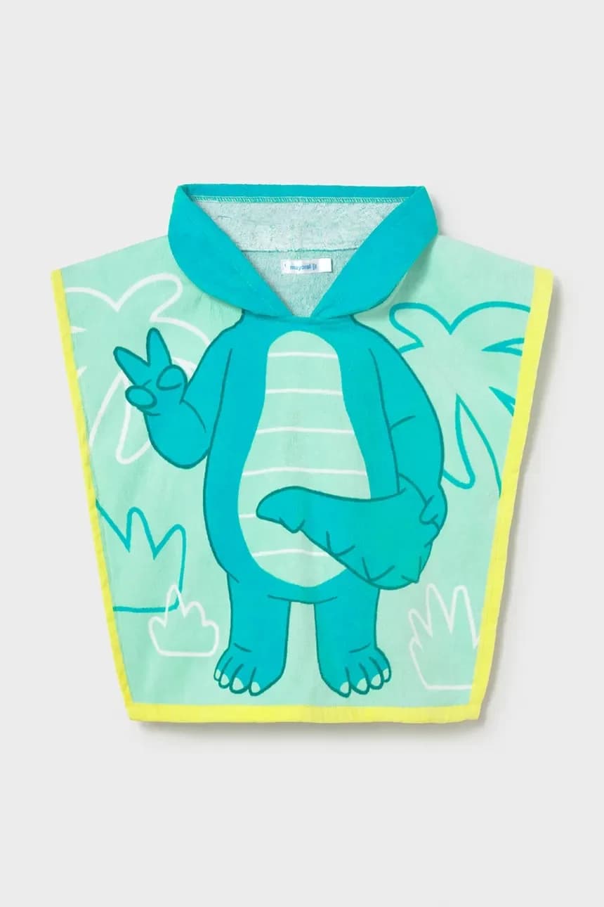 Детское полотенце с капюшоном.