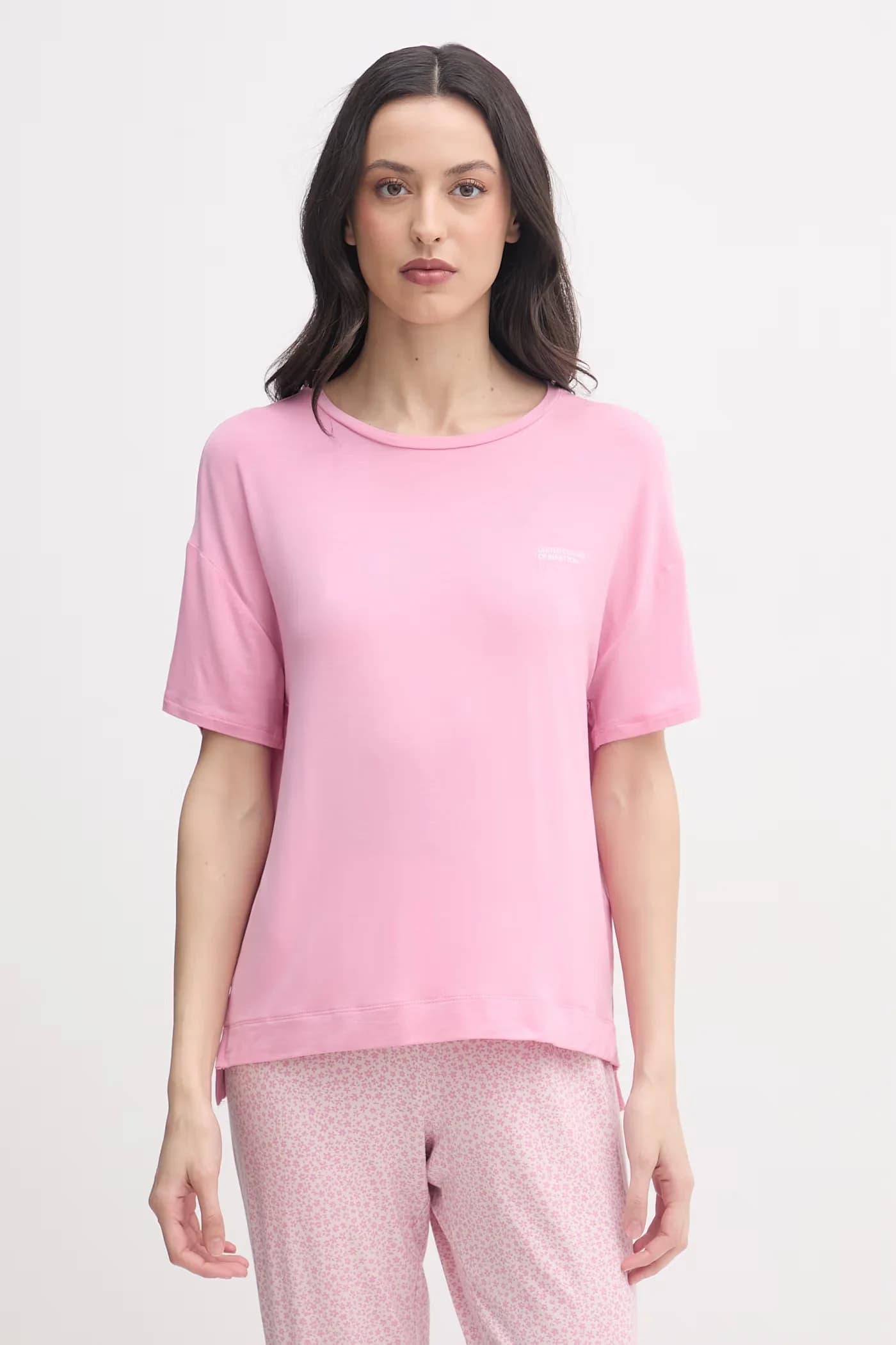 Женская пижамная футболка с модалом