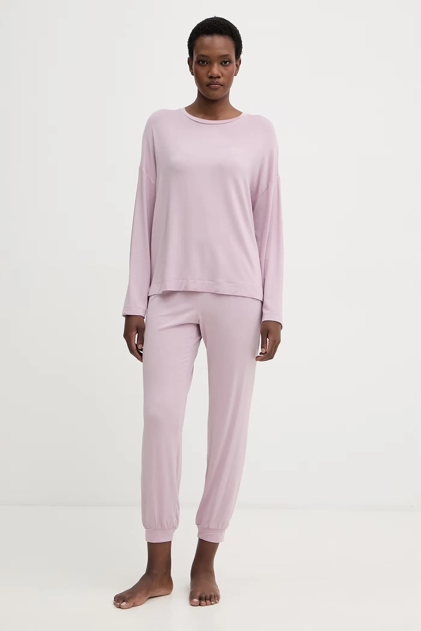 Женская пижама с длинными рукавами и модалом - фото 2