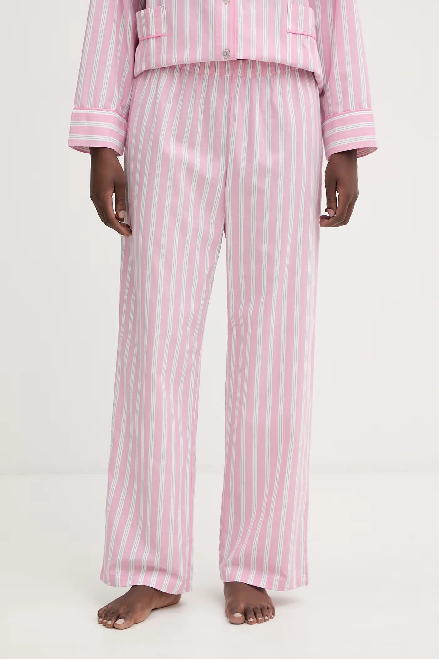 Женская хлопковая пижама-двойка. - фото 4