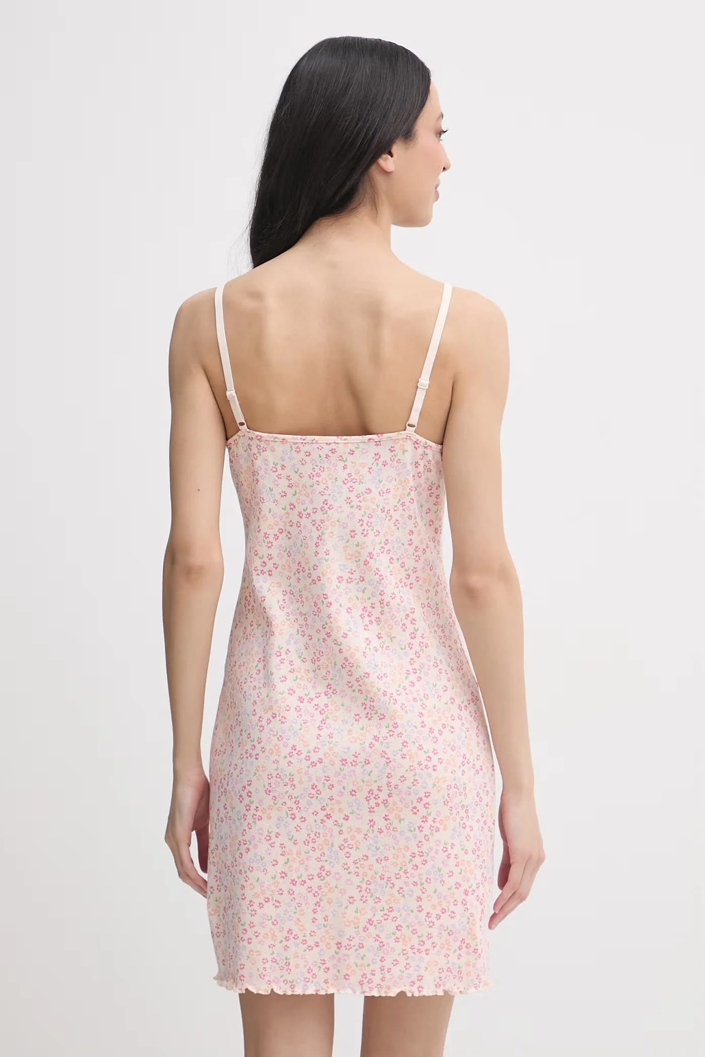 Женская хлопковая ночная рубашка - фото 3