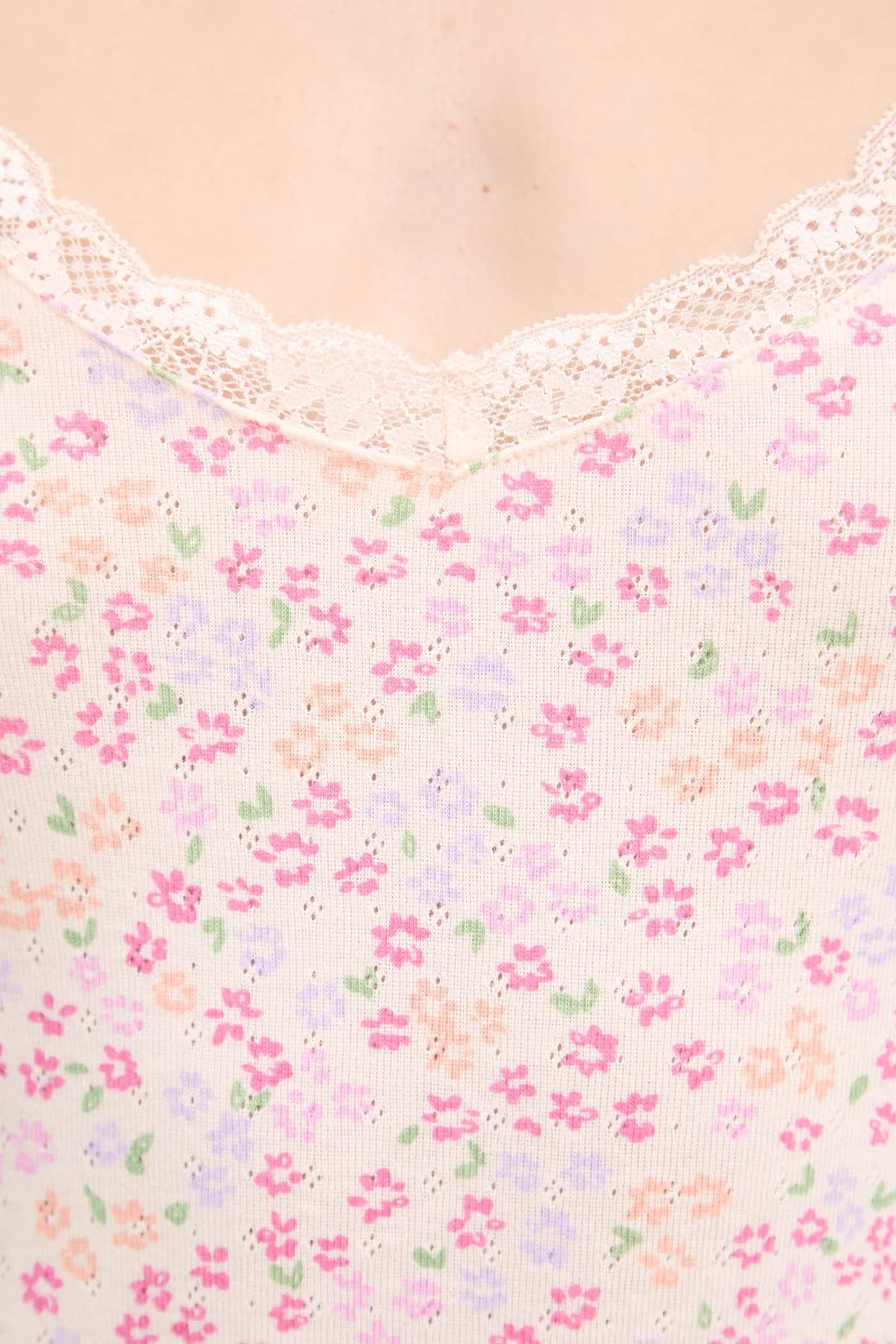 Женская хлопковая ночная рубашка - фото 5