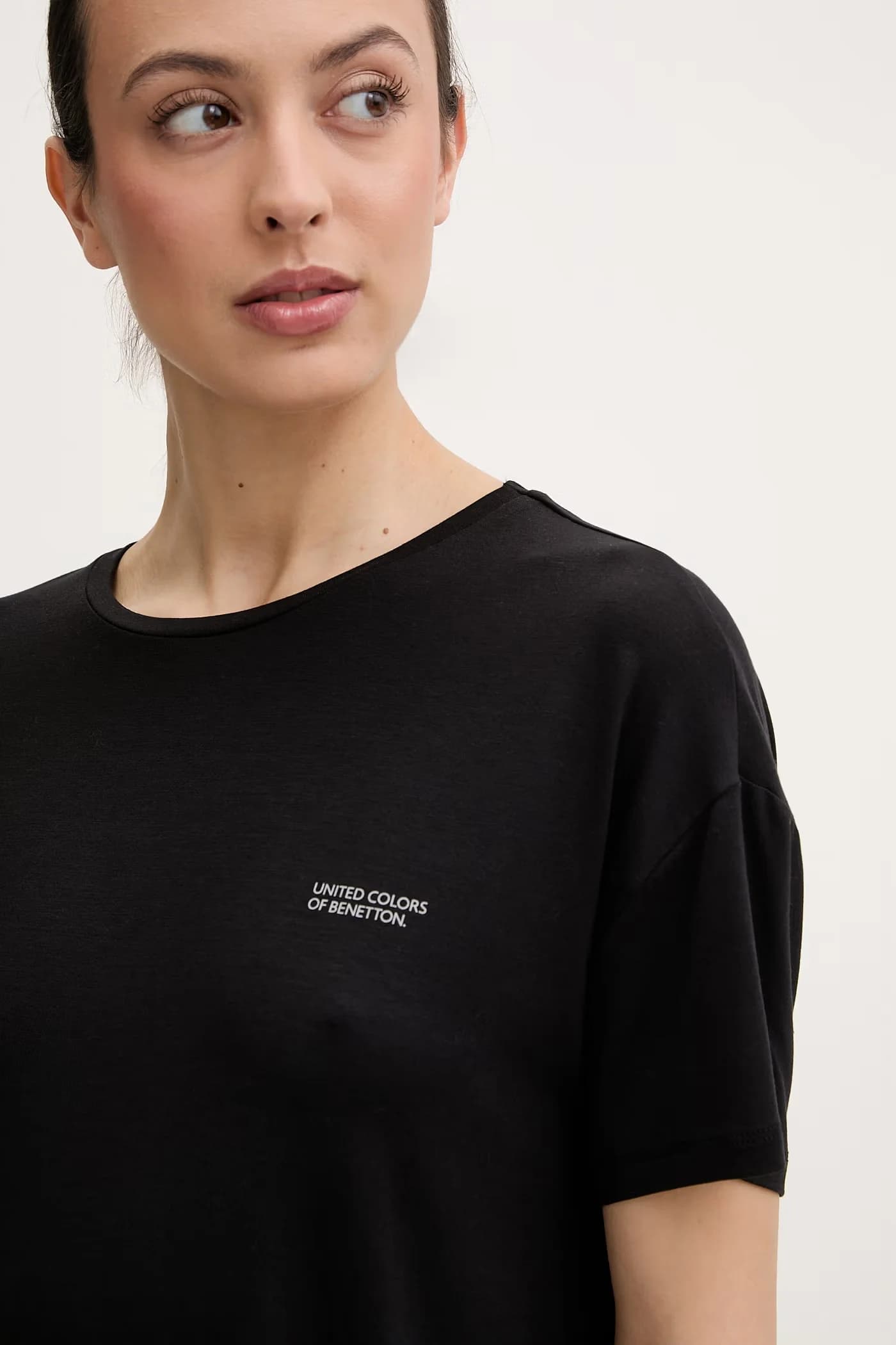 Женская пижамная футболка с модалом - фото 4