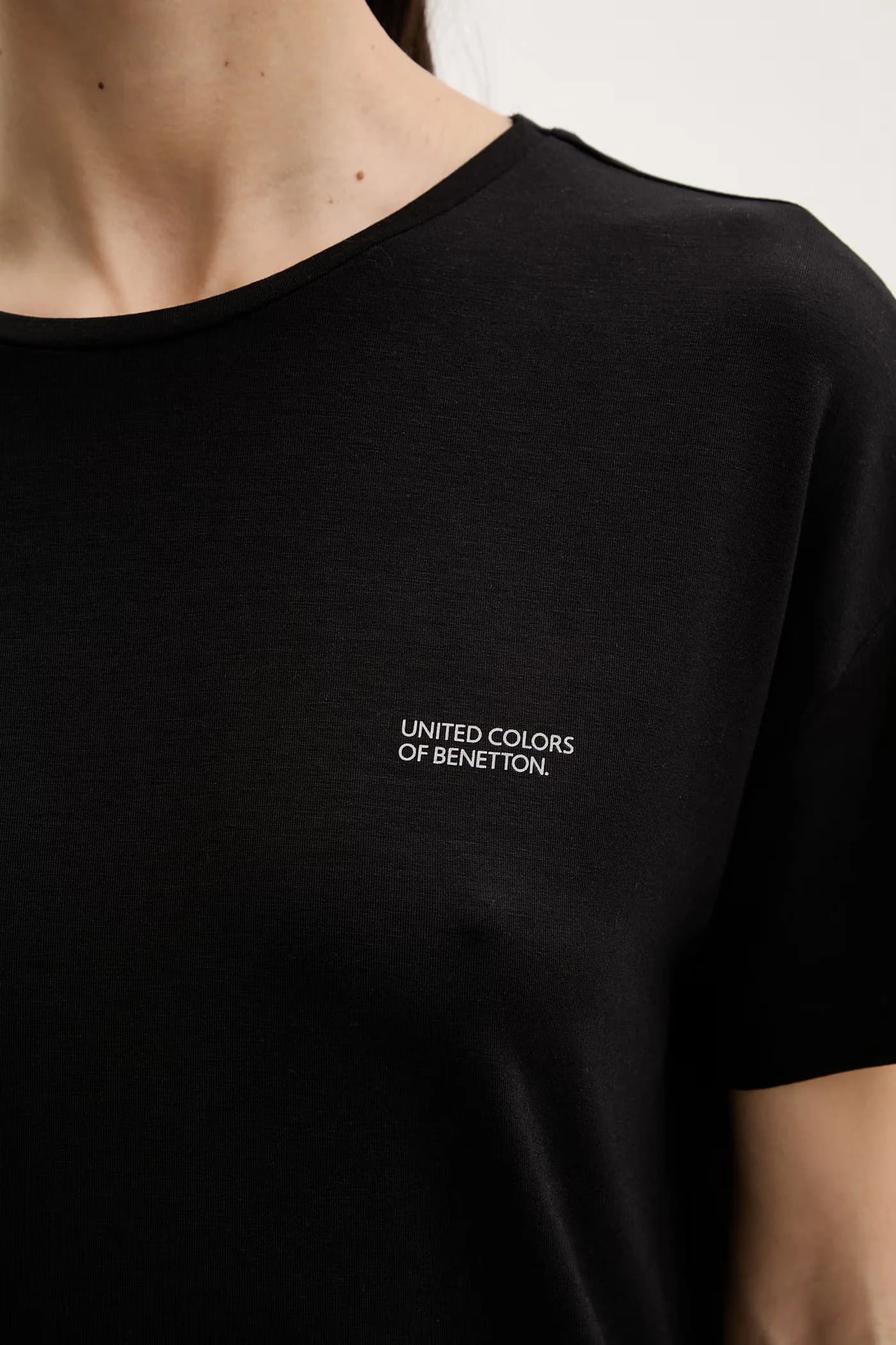 Женская пижамная футболка с модалом - фото 5