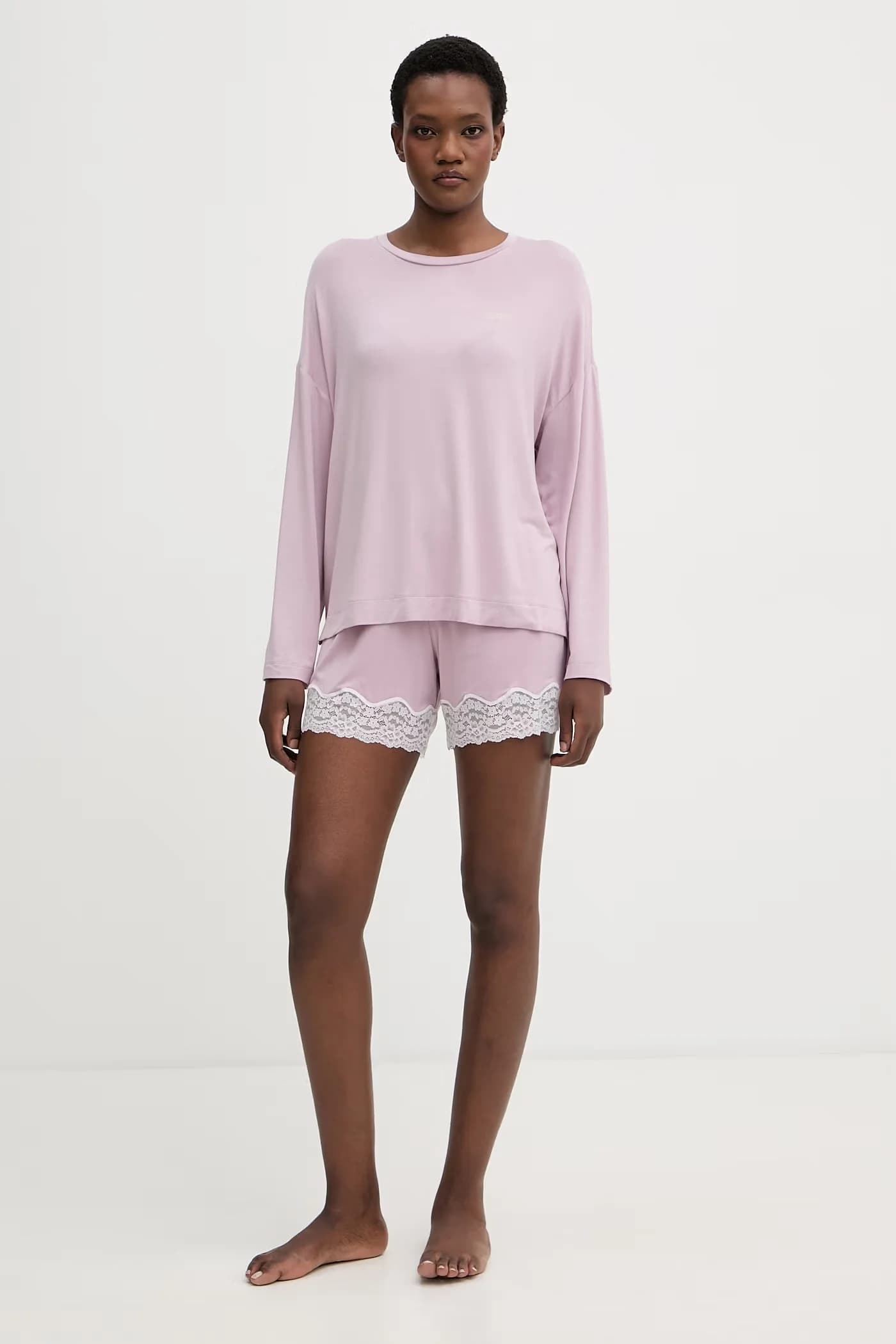 Женские пижамные шорты из вискозы - фото 2